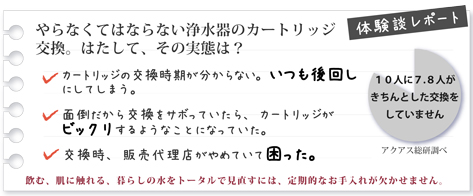 体験談レポート 体験談レポート