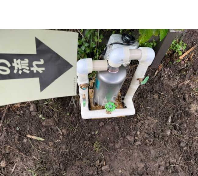三重県Sさま邸のセントラル浄水器配管の保温施工