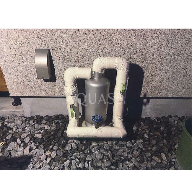 三重県Yさま邸に設置されたアクアス５のセントラル浄水器